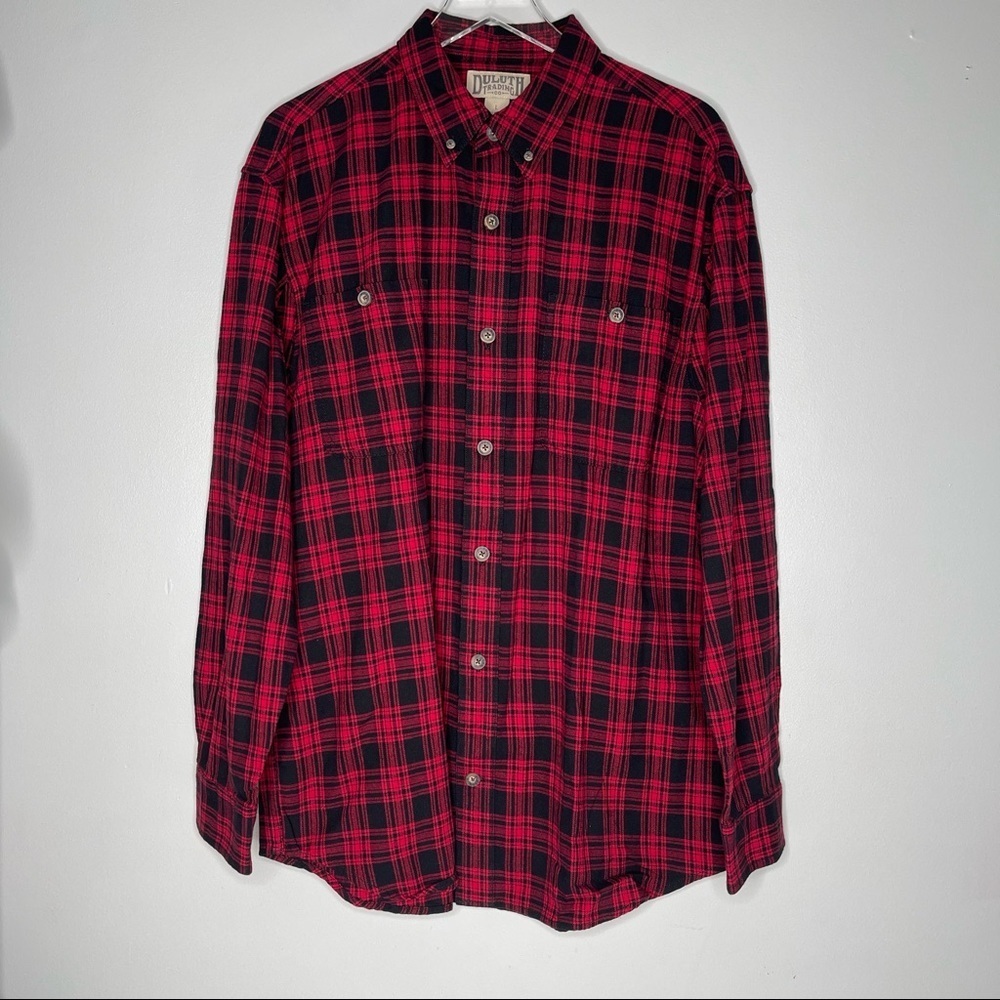Duluth Trading Company Men's Flannel Size Large